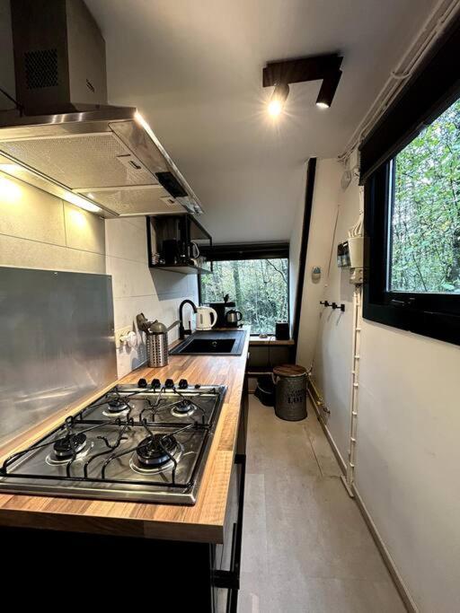 Chaleureux Chalet A Durbuy Bagian luar foto