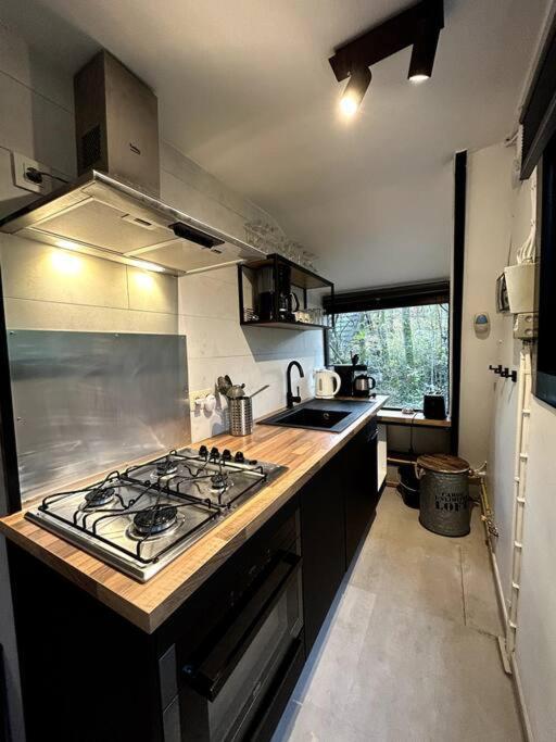 Chaleureux Chalet A Durbuy Bagian luar foto